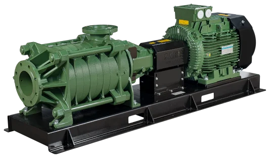 Horizontal multi stage pump 