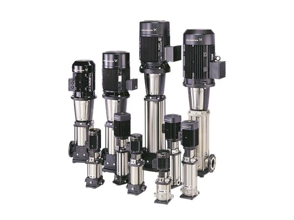 Vertical multistage pumps